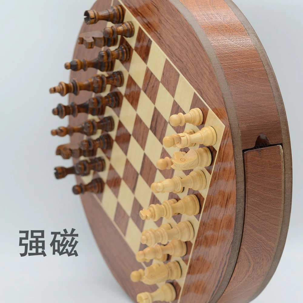 Magnetic Rotating Chess Set, R - Chess Set Wooden recension och pris