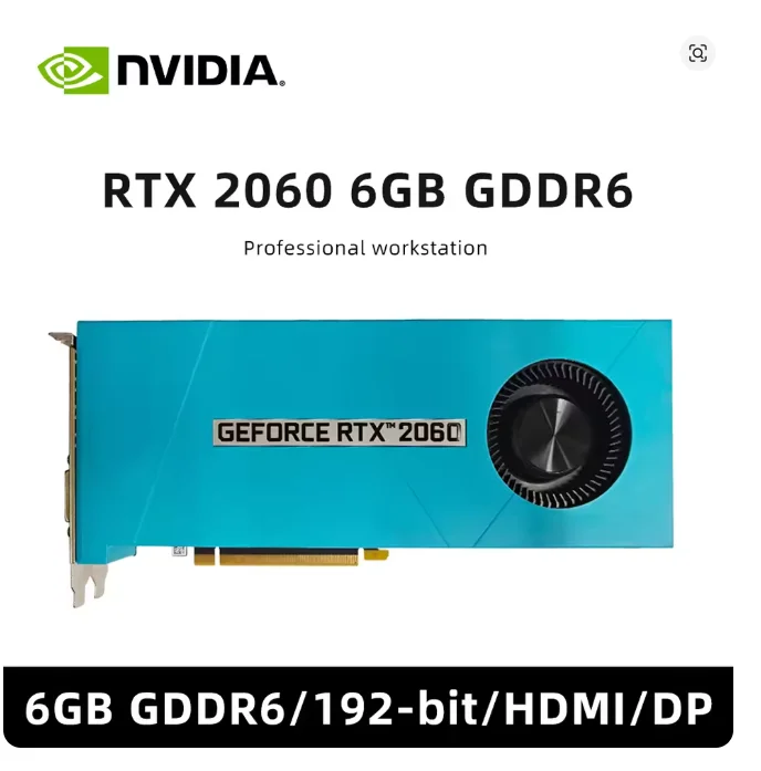 nvidia rtx 2060 GPU 0C61YX RTX2060 6GB & PH RTX2060 6G graphics