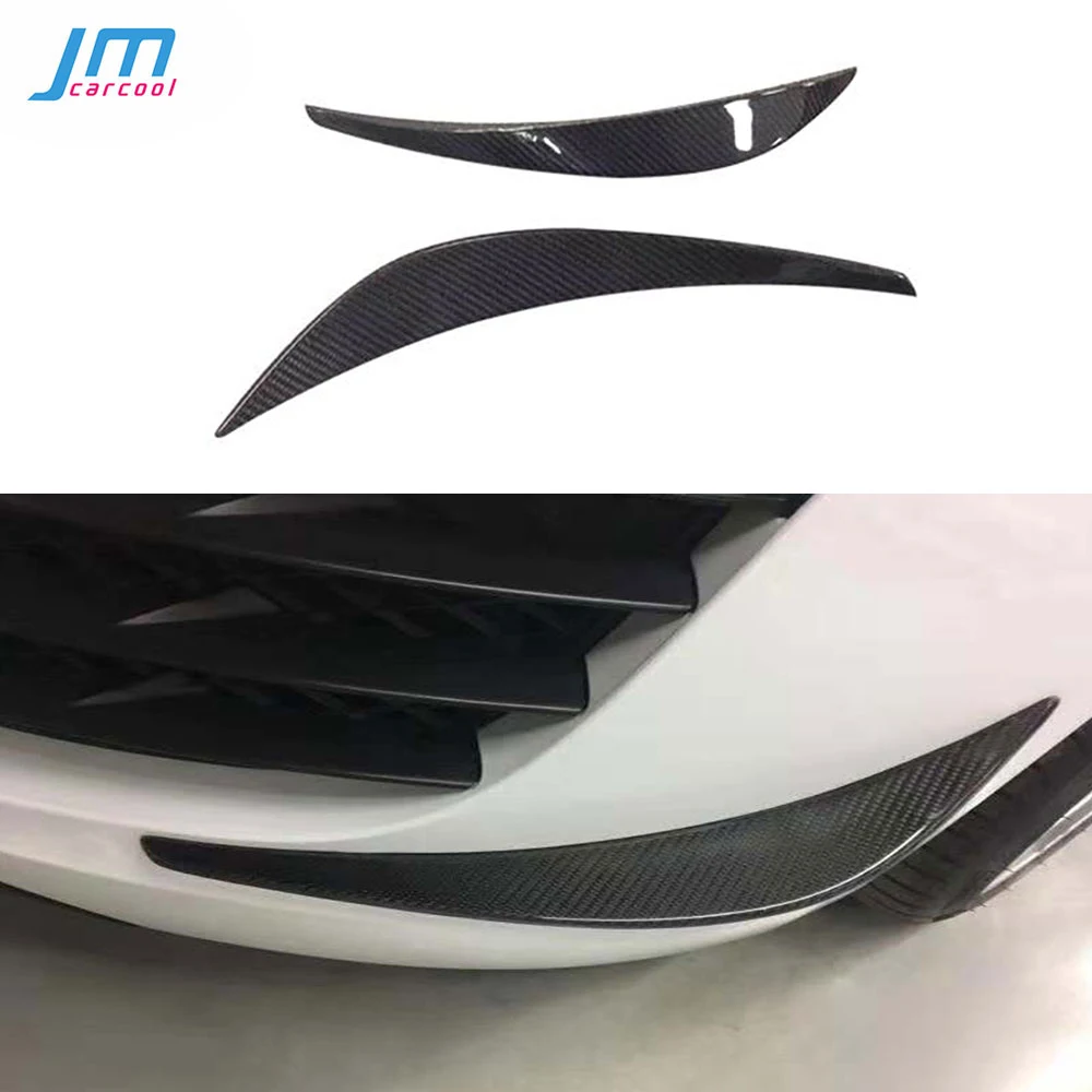 Cubiertas de Fibra de Carbono Real para Alerones Laterales Delanteros, Canards, Splitters y Spoiler para Audi R8 2008-2015, Kits de Carrocería FRP, Guardabarros Delanteros
