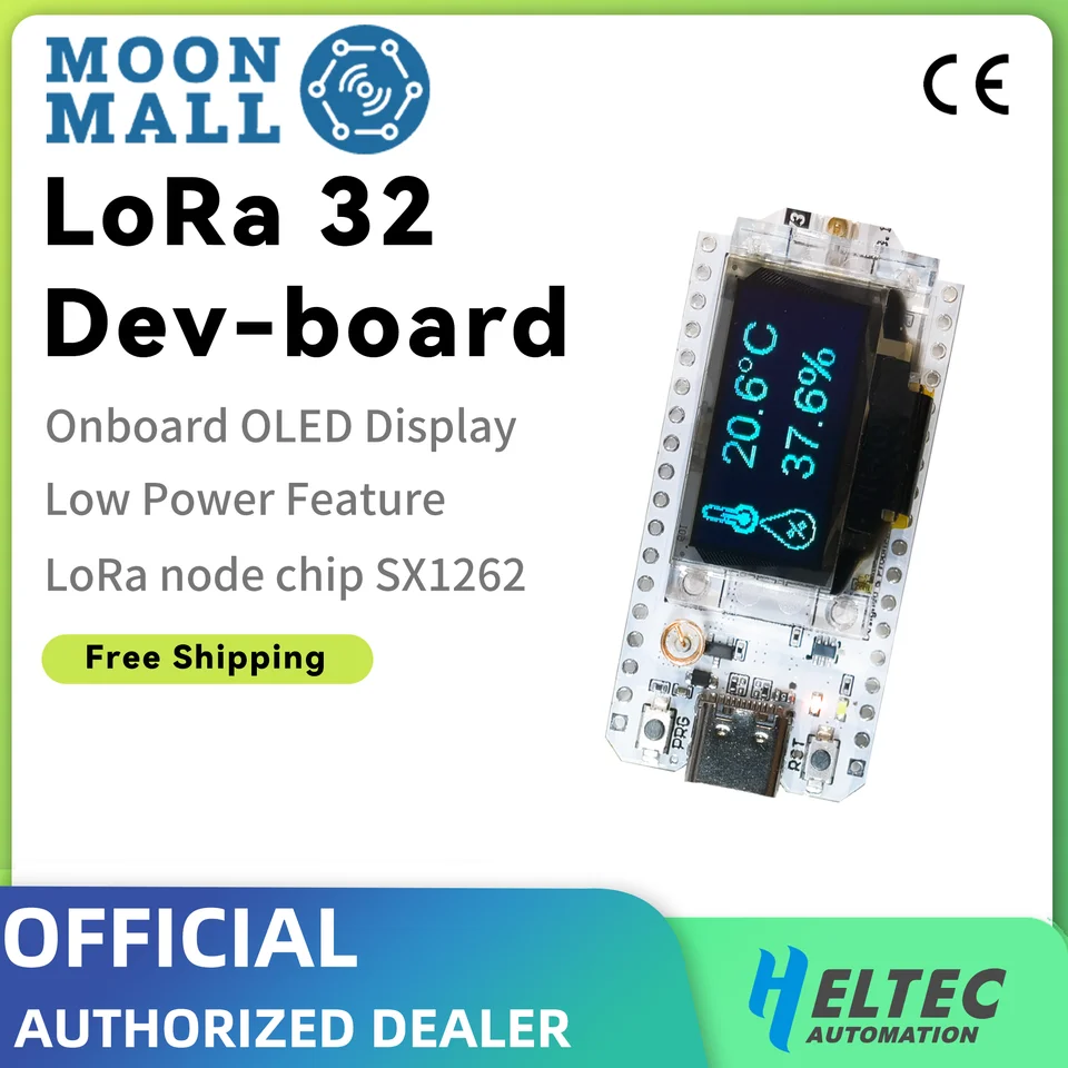 SCHEDA DI SVILUPPO V3/SX1262 per ESP32 OLED WIFI nodo LoRa 868-915 MHz SCHEDA DI SVILUPPO V3/SX1262 per ESP32 OLED WIFI nodo LoRa 868-915 MHz