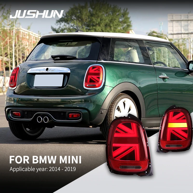 Car Tail Light Assembly For BMW Mini Cooper F55 F56 F57 Taillights 2014-2019 Rear Tail Lamp Reverse Fog Taillights Plug and Play