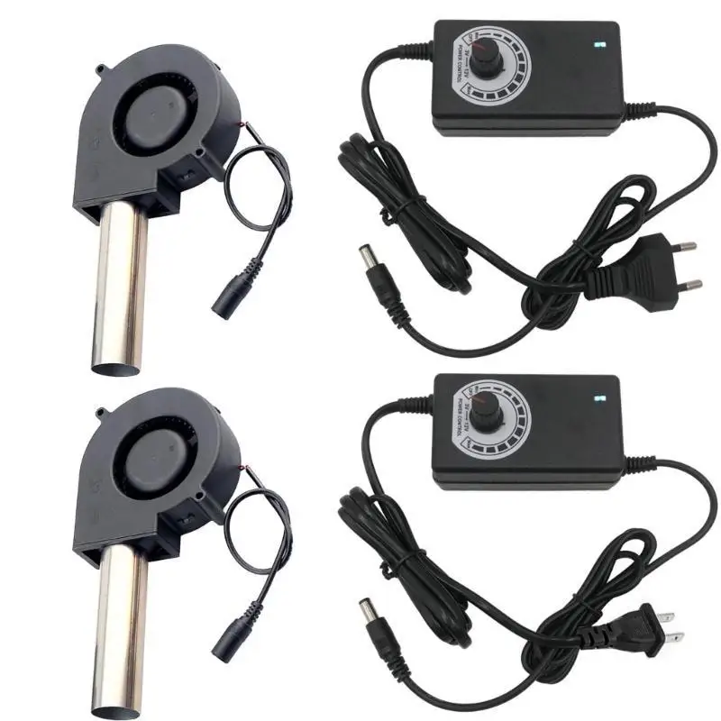 652F شواء مروحة صغيرة محمولة منفاخ الهواء مع منفذ تجميع الهواء منفاخ الطبخ الولايات المتحدة / الاتحاد الأوروبي