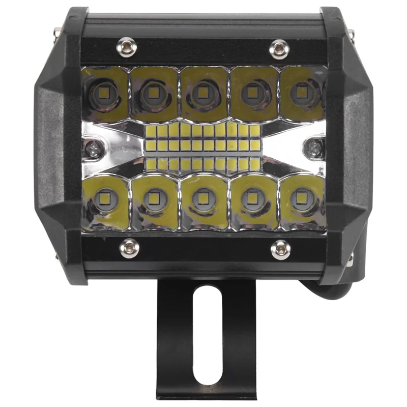 AU63-4 بوصة LED كومبو ضوء العمل بار الأضواء للماء لشاحنة قارب سيارة SUV (2 حزمة)