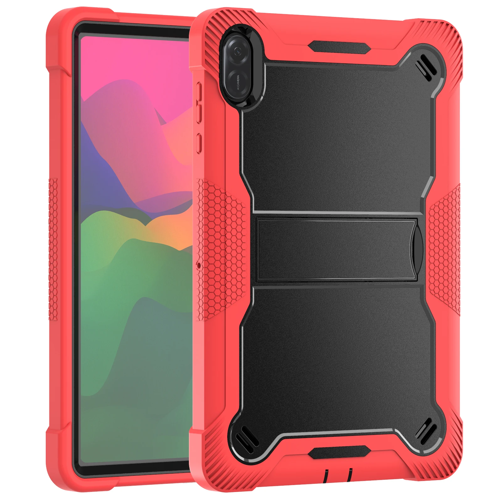 Heavy Duty Protective Case for Huawei Honor Pad X8a 11 inch 2024 Shock Proof Tablet Cover for Honor Pad X8A 11