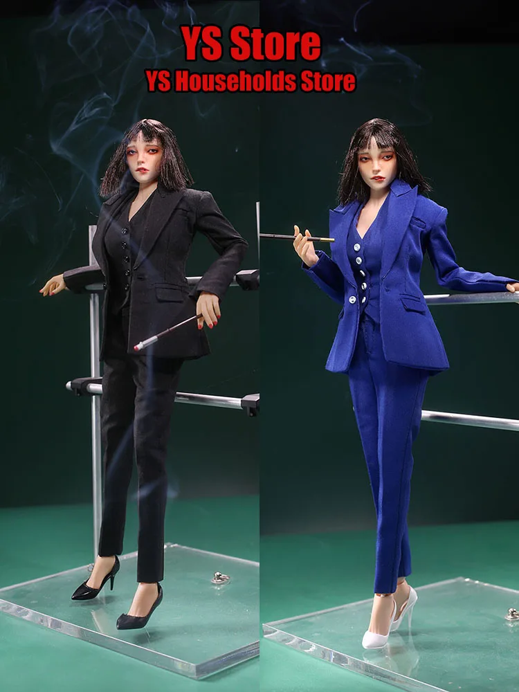 3 Colors JO23X-07 1/6 Female Soldier Professional Slim Suit Set Exquisite Competent Clothes Accessory Fit 12