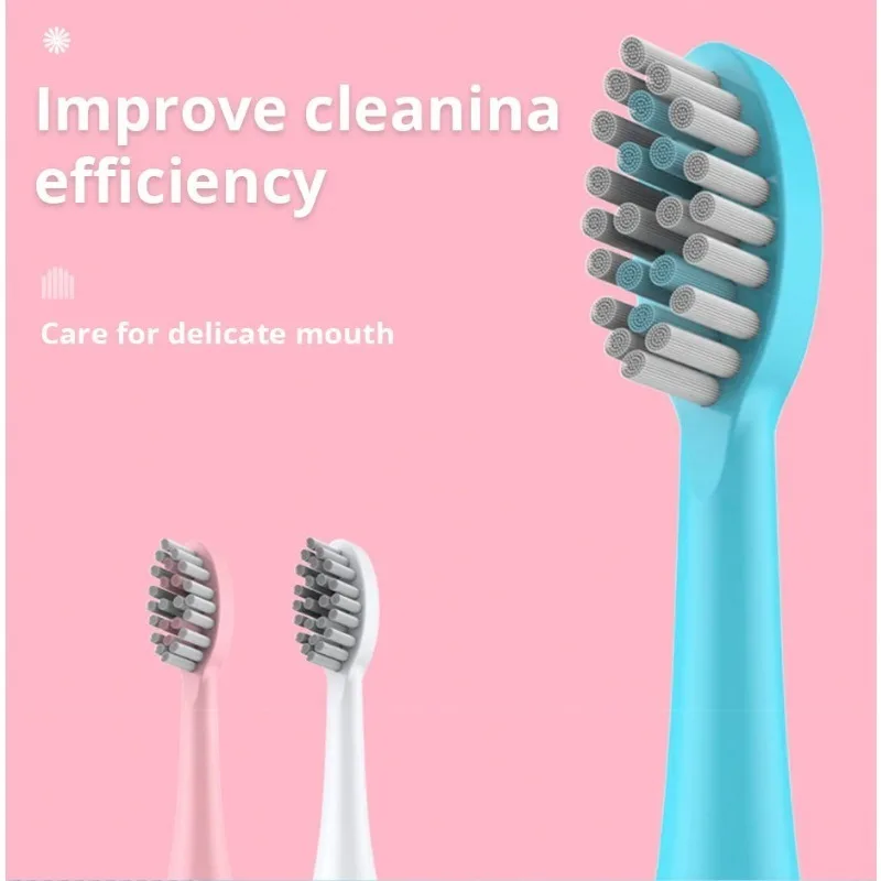 

Electric Toothbrush for Adults Soft Portable Battery Endurance IPX6 Waterproof Intelligent Effective Oral Care Men Women Couple