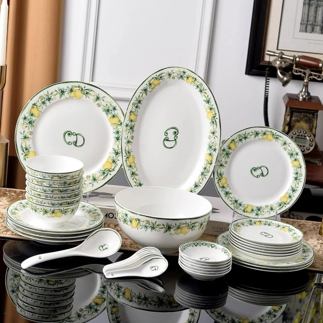 

Прочный керамический чайник, набор тарелок для кофейной чашки, бытовая посуда, идеально подходит для ежедневного использования на завтрак, чаю, кофе