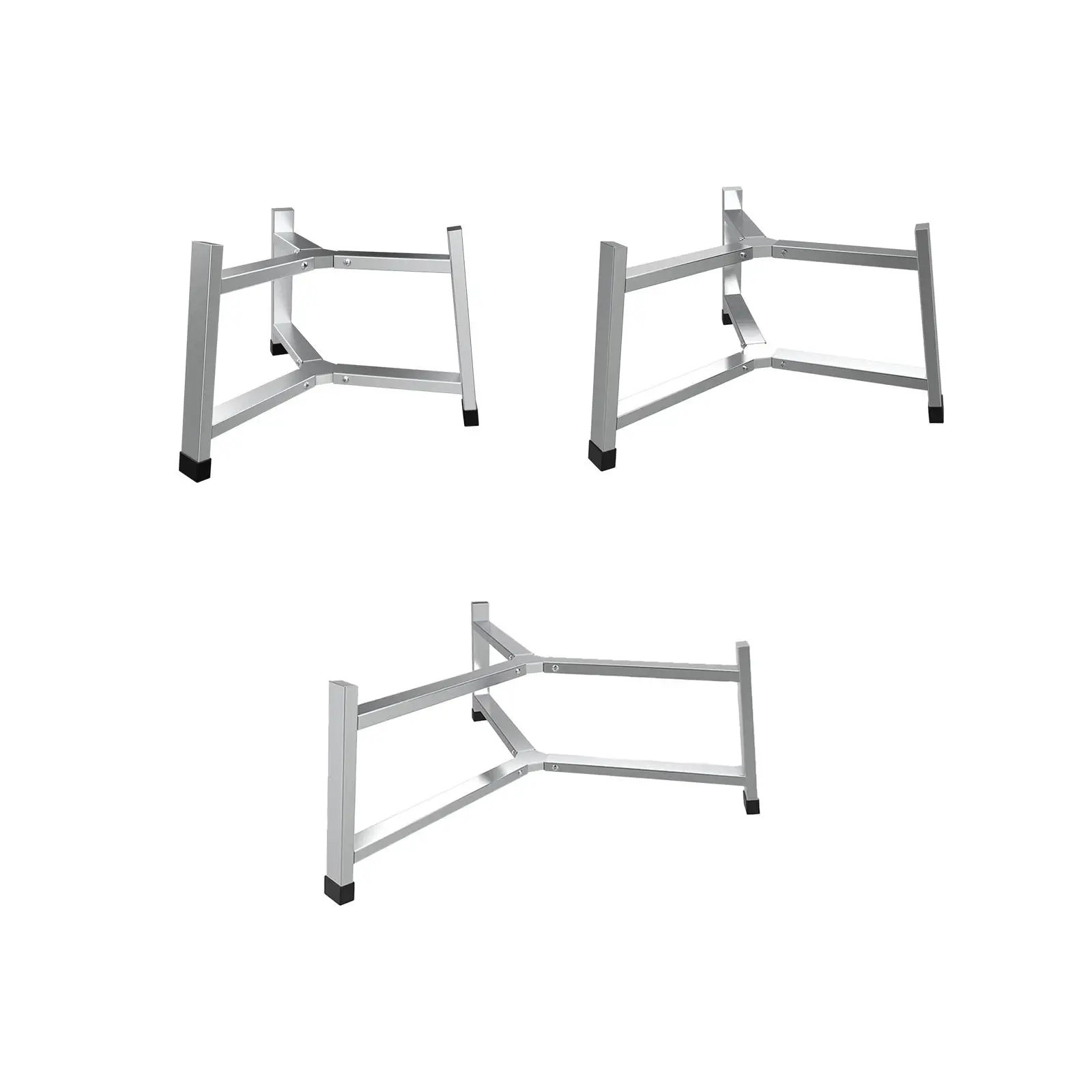 Support de foyer extérieur en acier inoxydable, support de cheminée robuste et portable, accessoire pour foyer extérieur, camping, barbecue