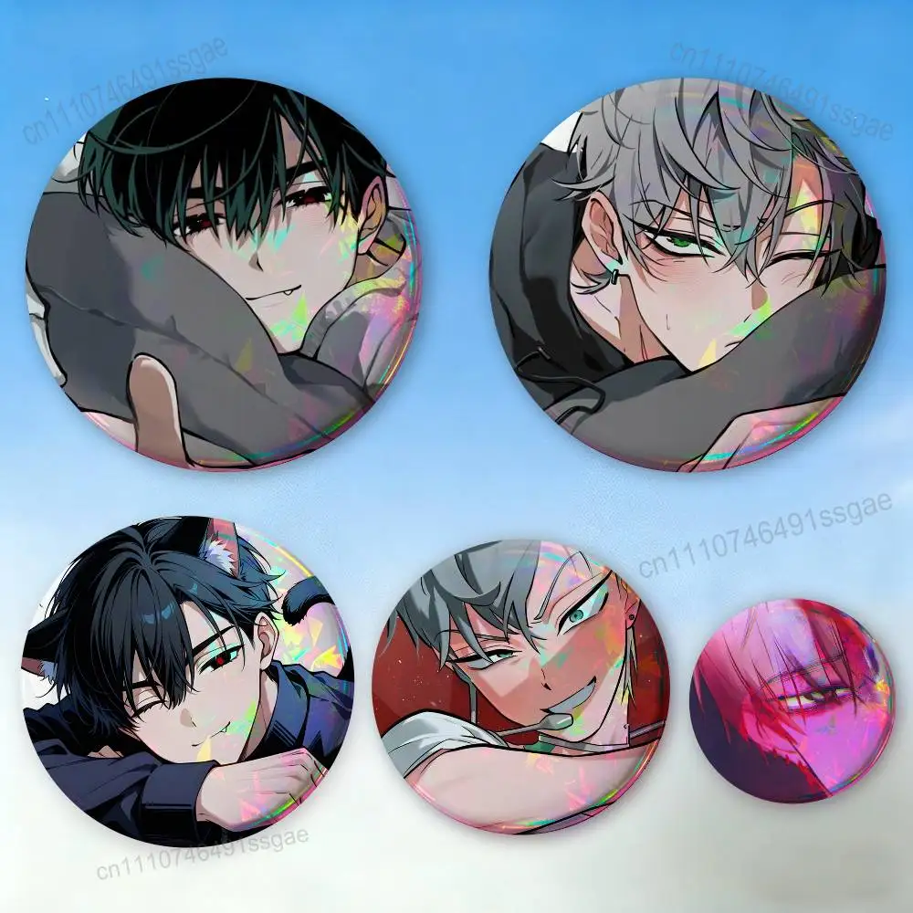 

I-Ivantill Alien S-Stage Badges,Cartoon,Art, Brooches, Pins, Tin Props, Christmas Gifts, Birthday Gifts