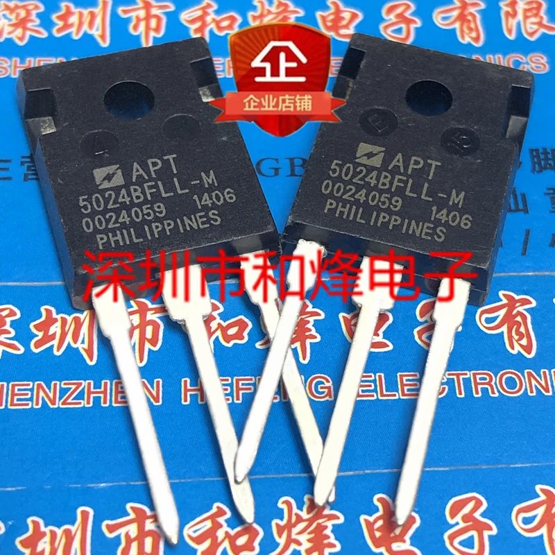 Free shipping   APT5024BFLL-M  TO-247 500V 22A       10PCS