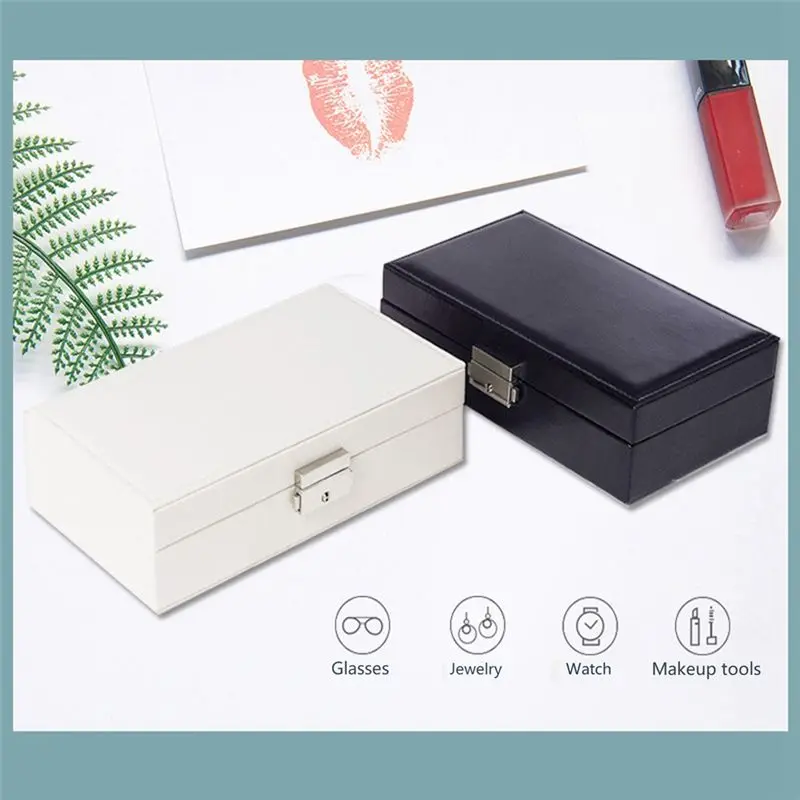 【coupon-】{0}jewelry-box-for-women-girls-pu-leather-organizer-holder-boxes-with-lock-for-rings-earrings-necklaces-bracelets-a