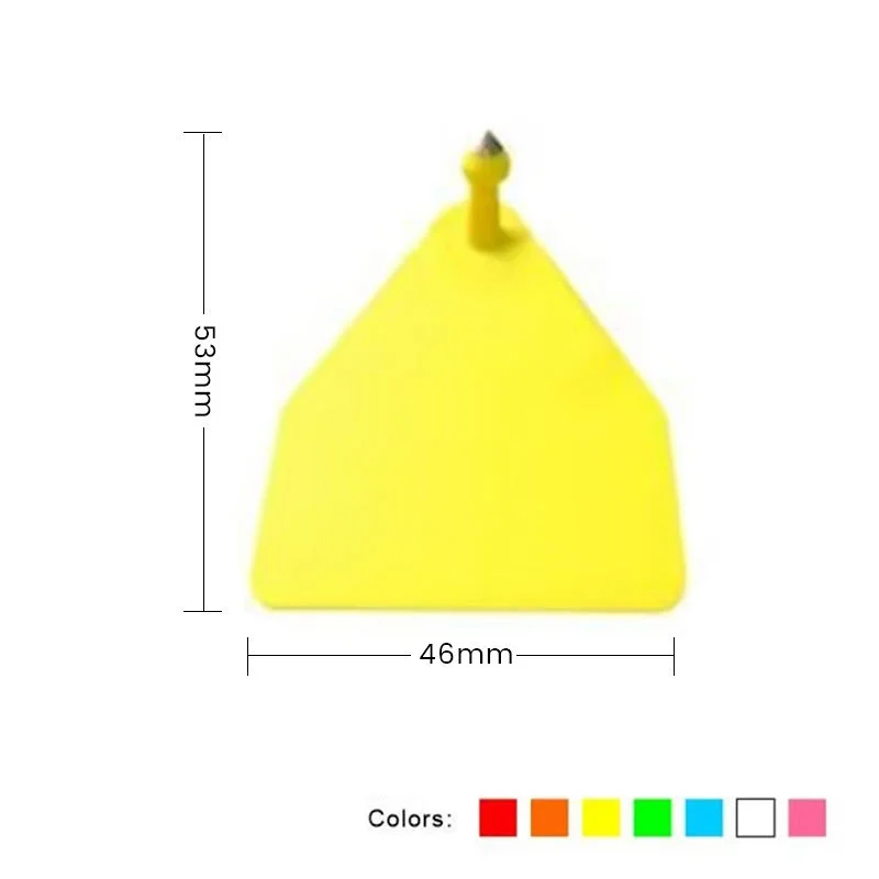 علامات حيوانات كلاسيكية مستديرة الأذن لتحديد الماشية الصغيرة وأقراط خنزير صغير وأغنام للزوج