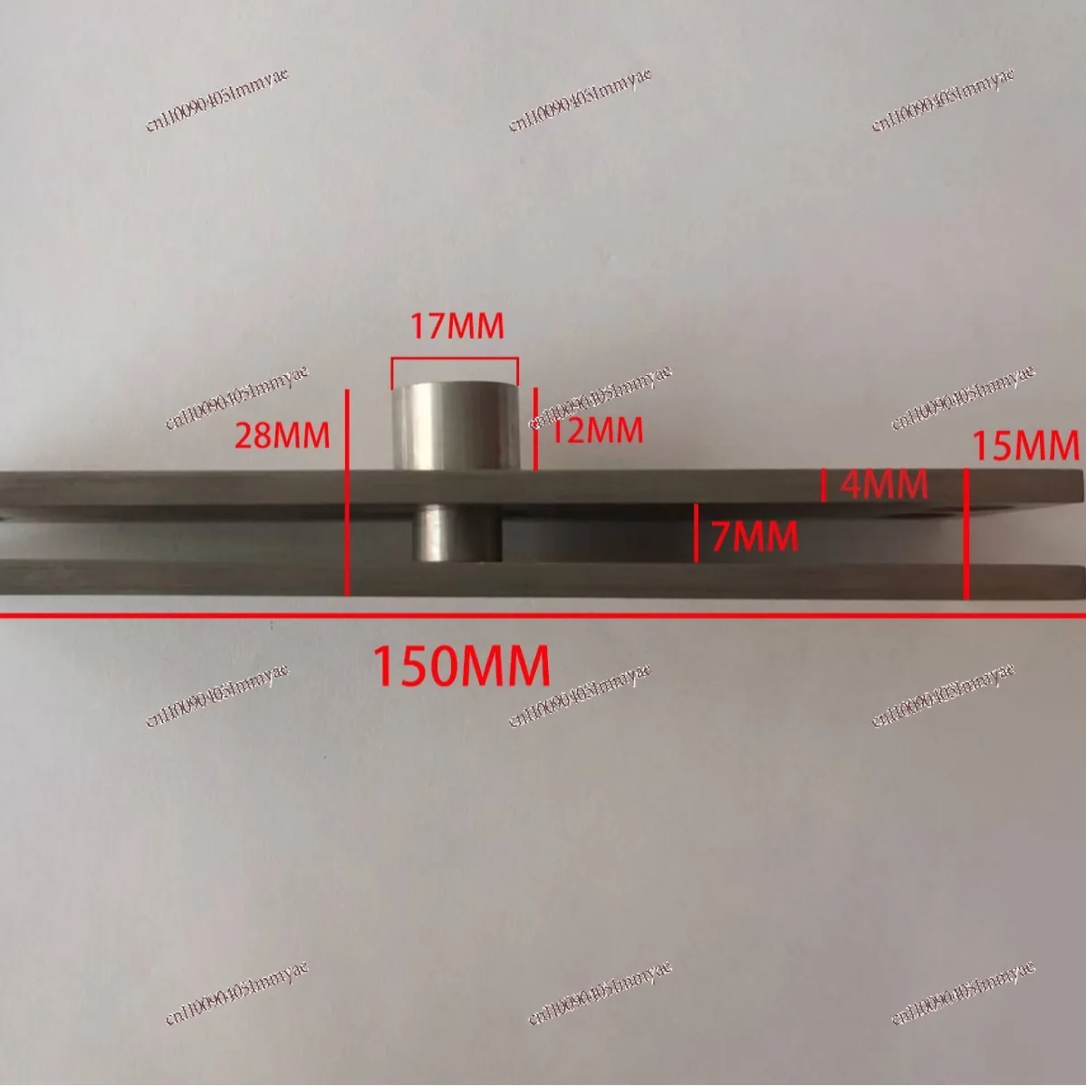 150mm stainless steel TV bearing rotating bracket hidden form reversed 180 degrees