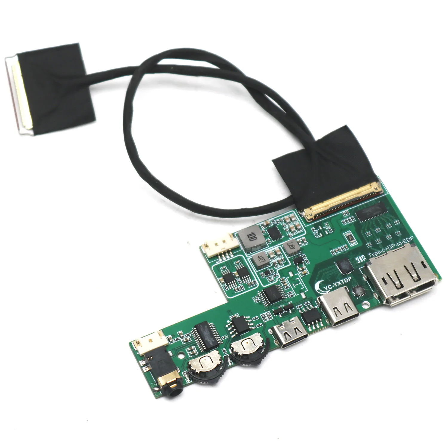 2in1 USB Type-C DP To EDP Driver Board 2K 4K 30p 40P EDP Signal Portable LCD Display Screen PC Mobile Phone Projection Monitor