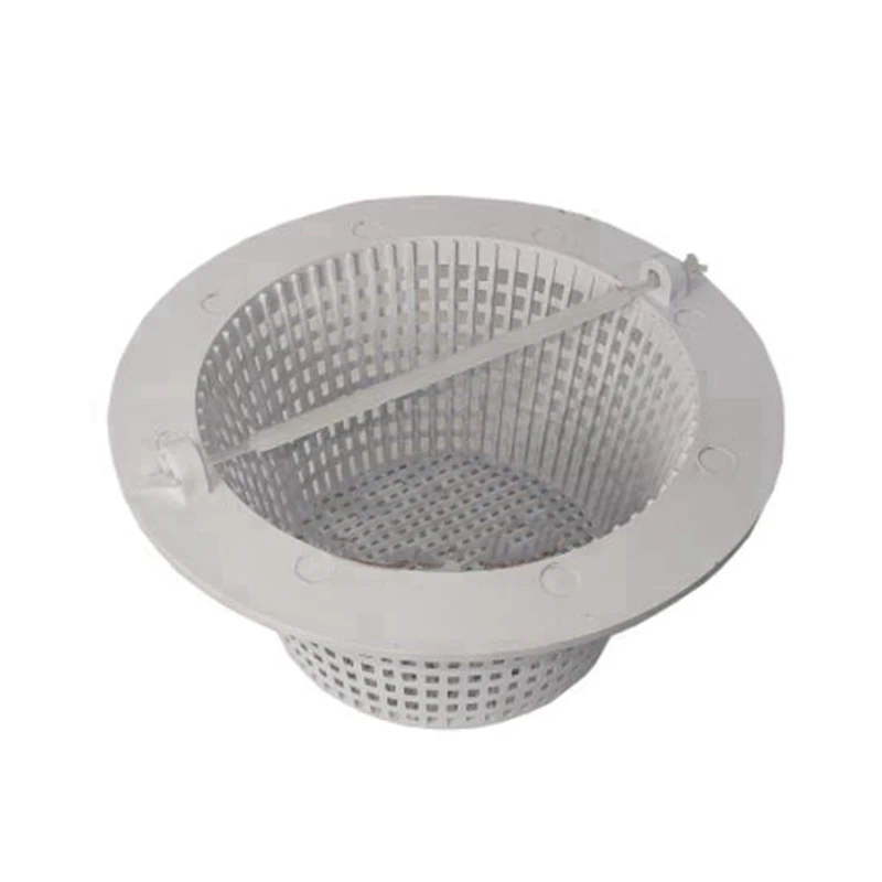 

White Skimmer Basket For Pool Universal Replacement Skimmer Basket Plastic Skimmers For Hayward SP1091WM