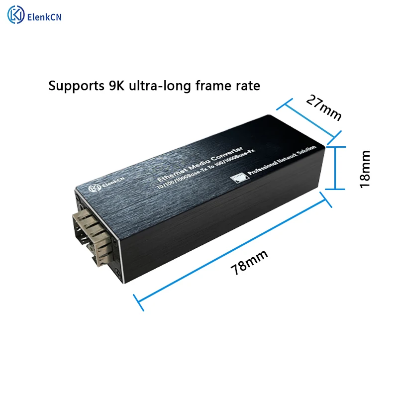 وسائط SFP للألياف الضوئية ، تحويل 20 ، بمحول ،. 3af/at/bt PoE + PD10/10000 base-t إلى 100Fx/1000BASE-X