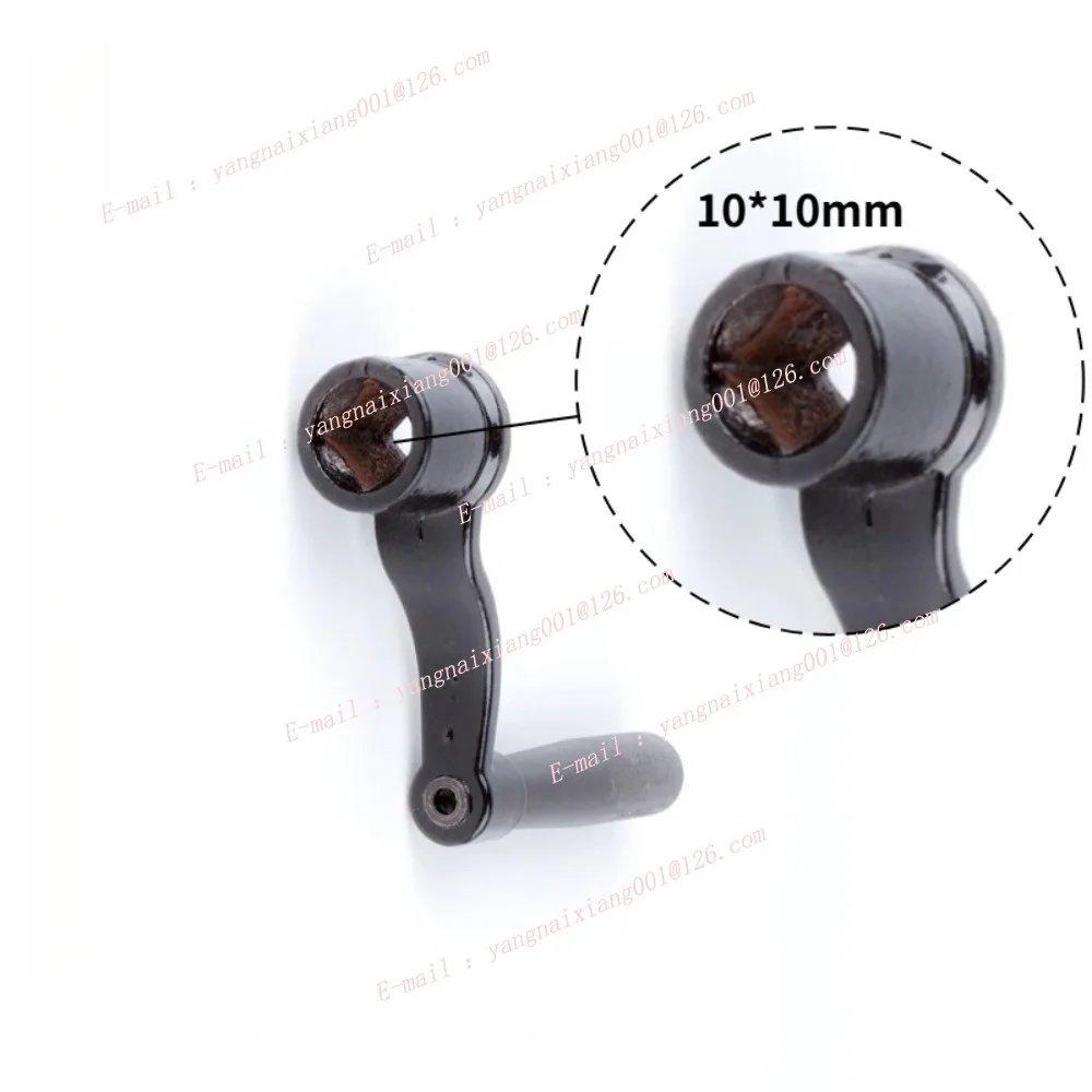 1pc Drill Press Table Crank Handle Raise Lower 10*10mm Z406B-1 Bench Drill Accessories