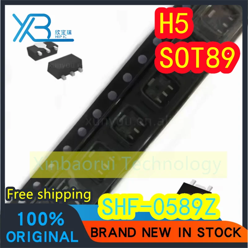 

(5/50pieces) SHF-0589Z SHF-0589 Parts mark H5 H5Z SOT-89 2W power tube 2 watt field effect transistor Original new Free shipping