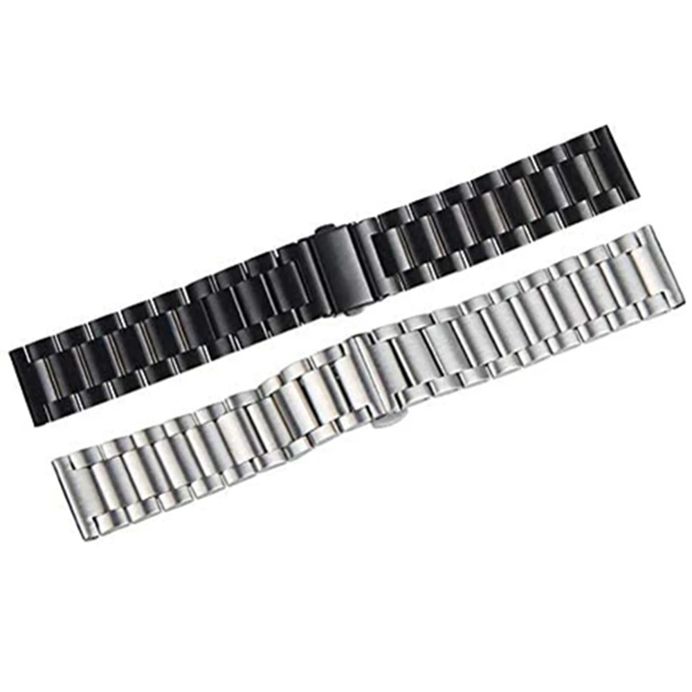 Galaxy Watch 3 45mm 41mm Bands For Samsung Galaxy Watch 46mm Strap 20mm 22mm Stainless Steel Wrist Bracelet Active2 40mm 44mm