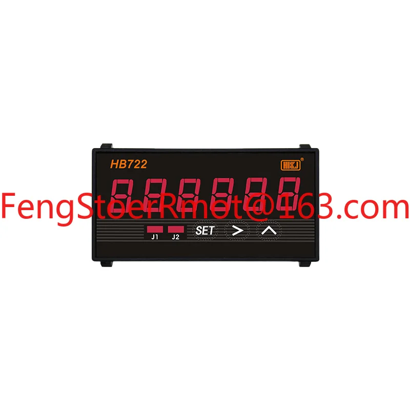Intelligent dual setting six-digit display frequency meter tachometer custom OEM line speed test