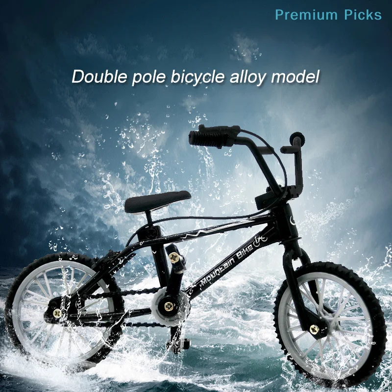 portableFinger BMX Mini Bicycle Assembly Bike Model Toys Finger Kids Bicycle BMX