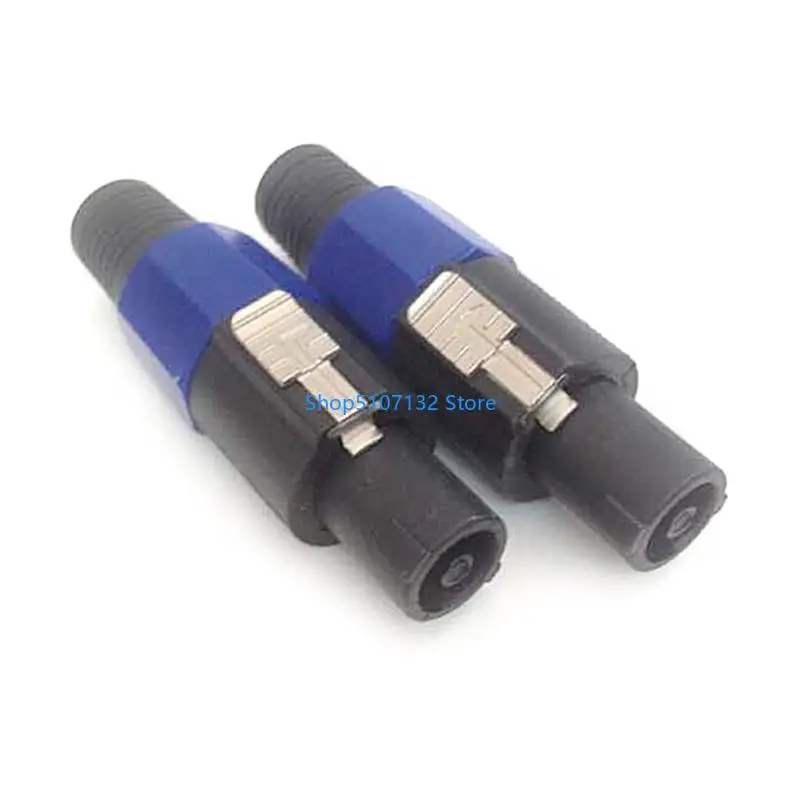 87HD Speakon Cable Connector for NL4FC Speakon 4Pole Plug for Stage, Studio, KTV