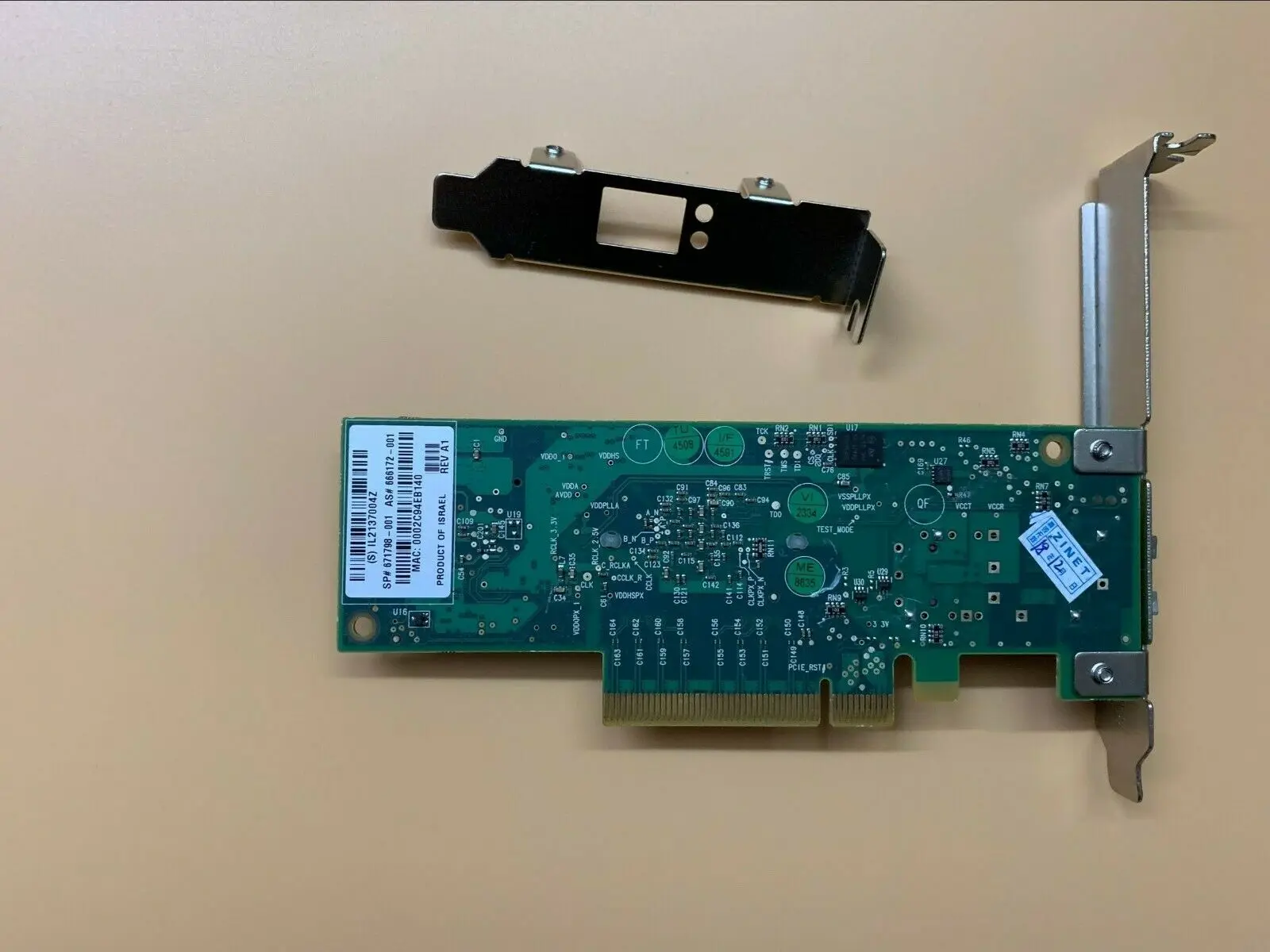 MNPA19-XTR 10GB Mellanox ConnectX-2 10Gbe 1m SFP+ Cable Network Card