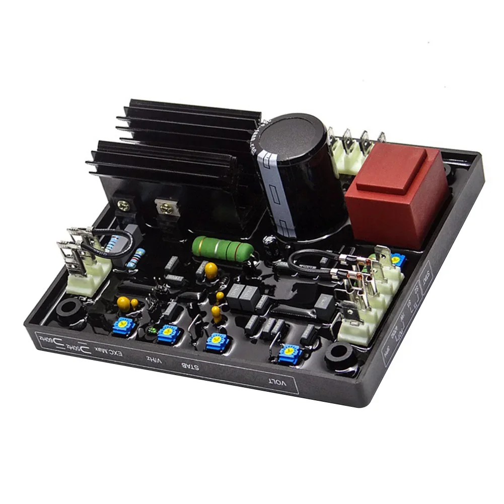 

Автоматический регулятор напряжения AVR R438 для регулирования напряжения генератора Leroy Somer +/0 5%, расширенная защита от перегрузки