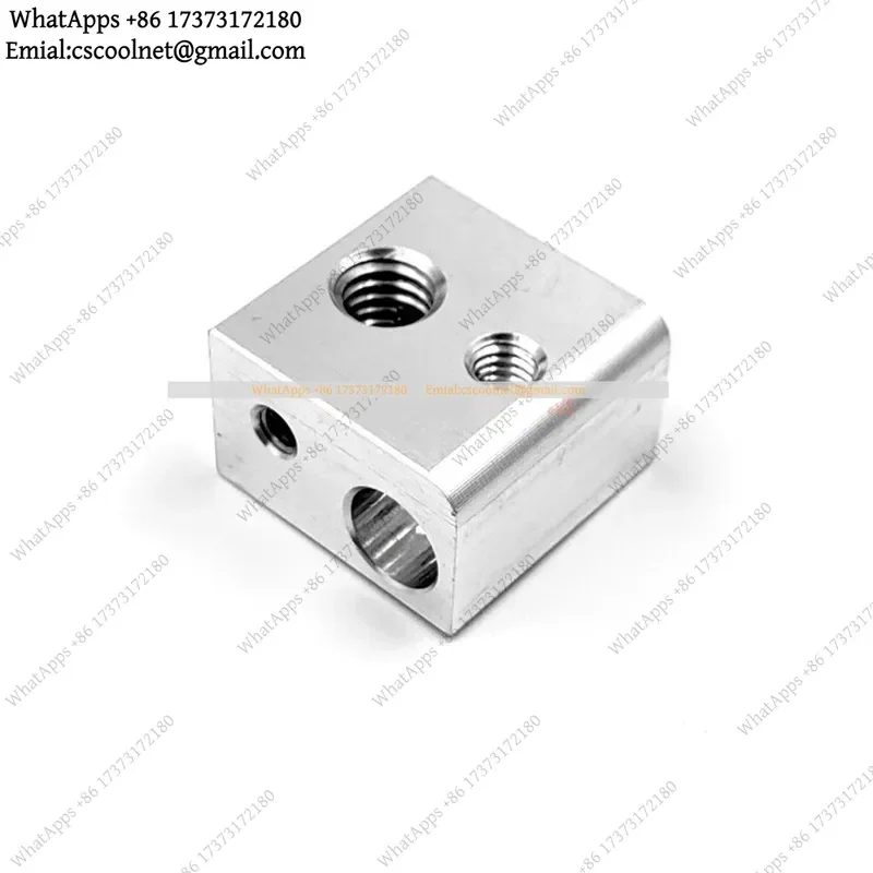 JS01 1Pcs Heater Block for Creator 3 Pro 3D Printer Parts Heating Element Block Compatible with Flashforge