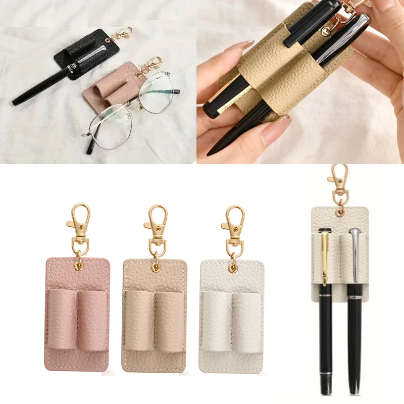 

Двойной портативный держатель для ручки для ремешка, держатель для ручки с защитой от потери, брелок для бейджа, карманный ремешок для медсестер, курьер, духовка