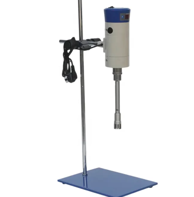 FJ300-SH Laboratory High Speed Homogenizer, Digital Shear Mixer for Cosmetic Cream Emulsification