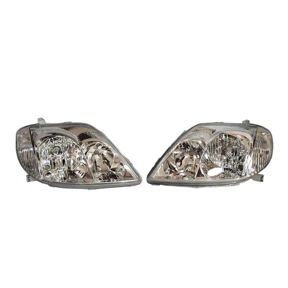 A Pair Car Headlight 81130-1E730 81170-1E730 For Toyota Corolla NZE120 ZZE120  ZZE121 ZZE122  2003 2004