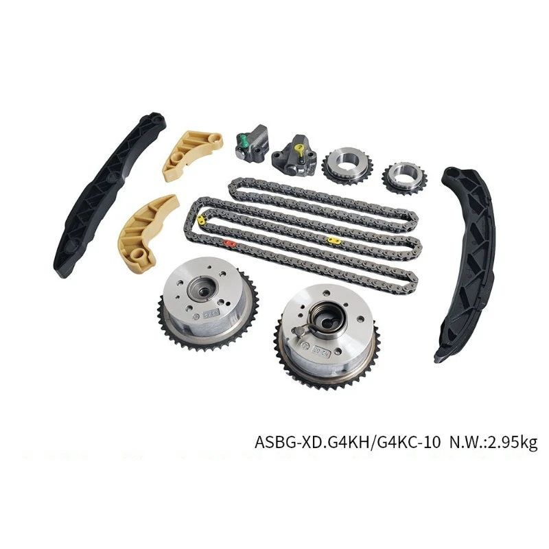 XD.G4KH/G4KC-10 24370-2G750 24350-2G750 Auto Timing Chain Kit For G4KH G4KC Engine Timing Belt Replacement Car Engine Parts