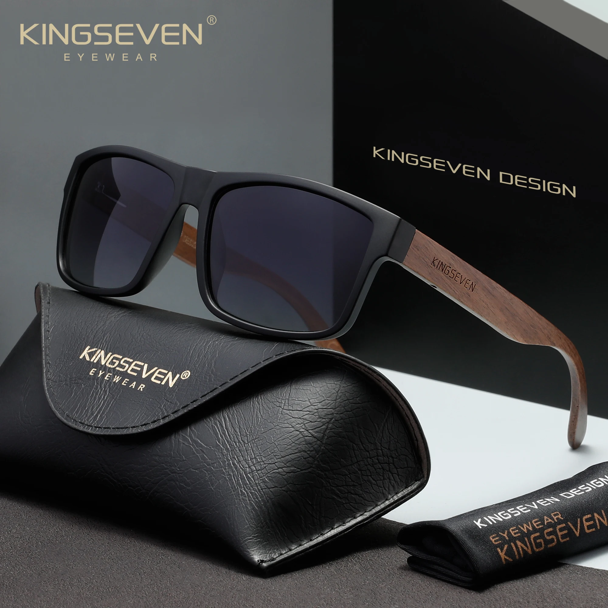 Thumbnail 2 - #21 Latest Wooden Frame Sunglasses Offers