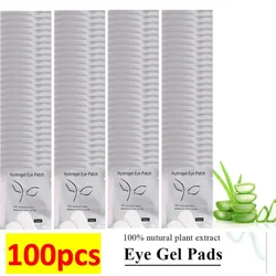 100pcs Eye Patches Eyelash Extension Eyelashes Fake Lashes Stickers Lash Extension Supplies Patches for Building Eyelid Stickers