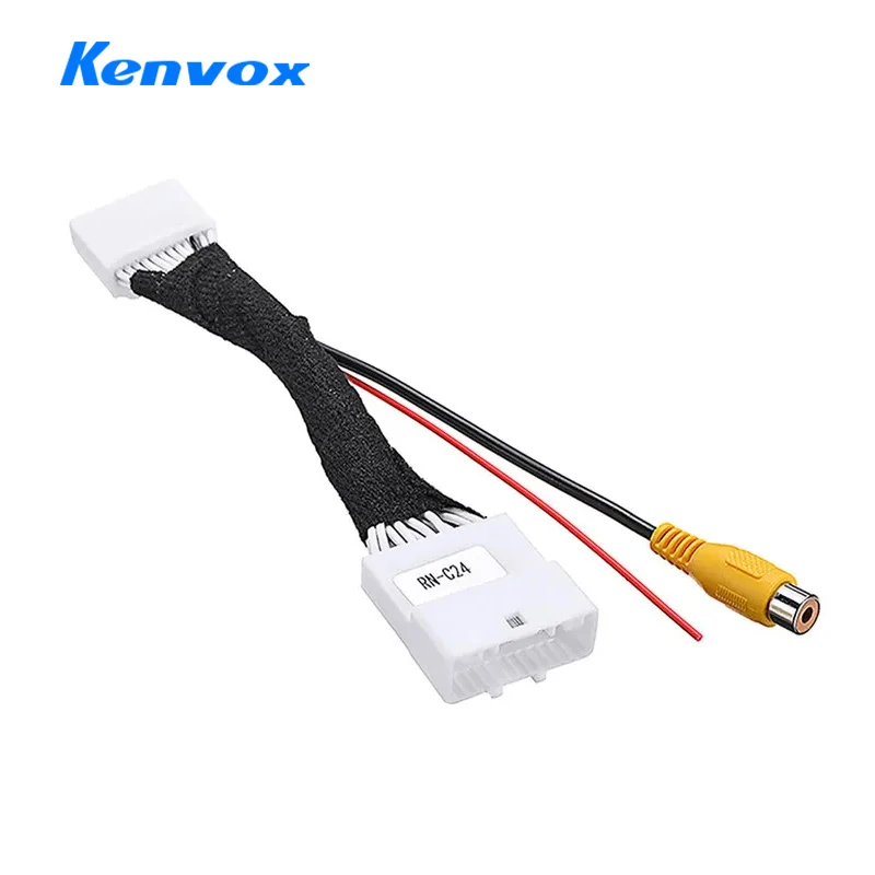 24-Pin Car Rearview Camera Adapter Wire For Renault For Dacia For Clio 4 For Dokker For Traffic For Logan Adapter Cable Parts