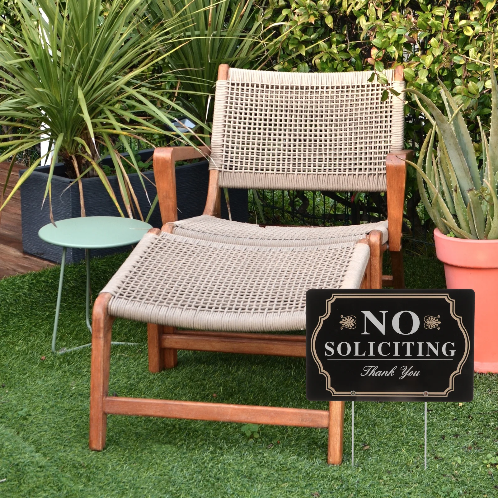 لا علامة التماس ساحة حصة معدنية في الهواء الطلق علامة تحذير الأمن للمنزل حديقة شقة فندق مول السلامة المرورية #5