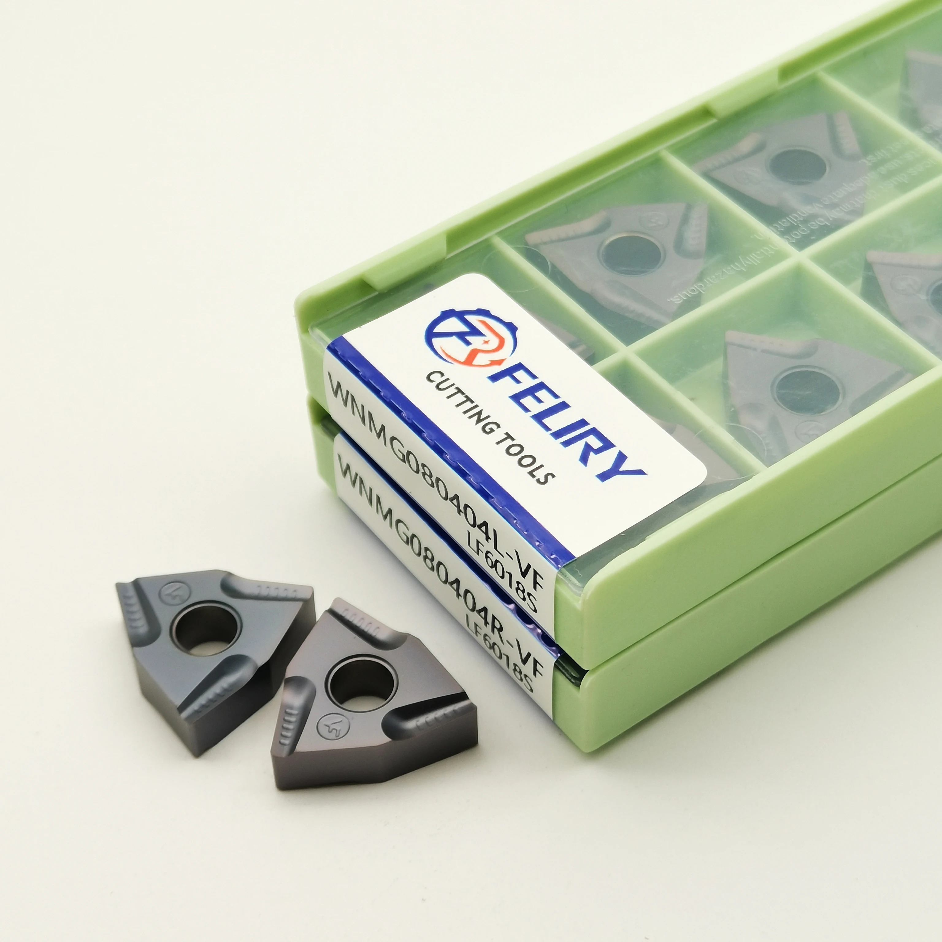 10PCS High-quality carbide tool WNMG080404R WNMG080404L WNMG080408R WNMG080408L-VF LF6018S can process stainless steel WNMG