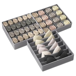 Underwear Bra Organizer Storage Box Panties Socks Storage Boxes Bedroom Wardrobe Clothes Organizer Drawers Separator Boxes