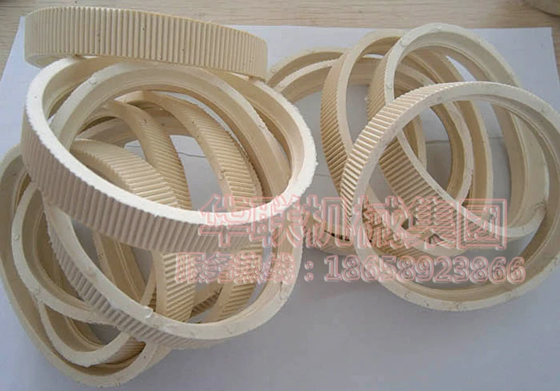 6Pcs mechanical MY-380Fmarking machine/automatic codingmachine accessories conveyor tape rubber synchronous gear ring guide belt