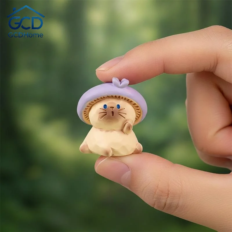 New Cartoon Fadcute Cat PAI Series Resin Figurine Ornament Premium Texture Holiday Home Decoration Model Toys Surprise Gifts
