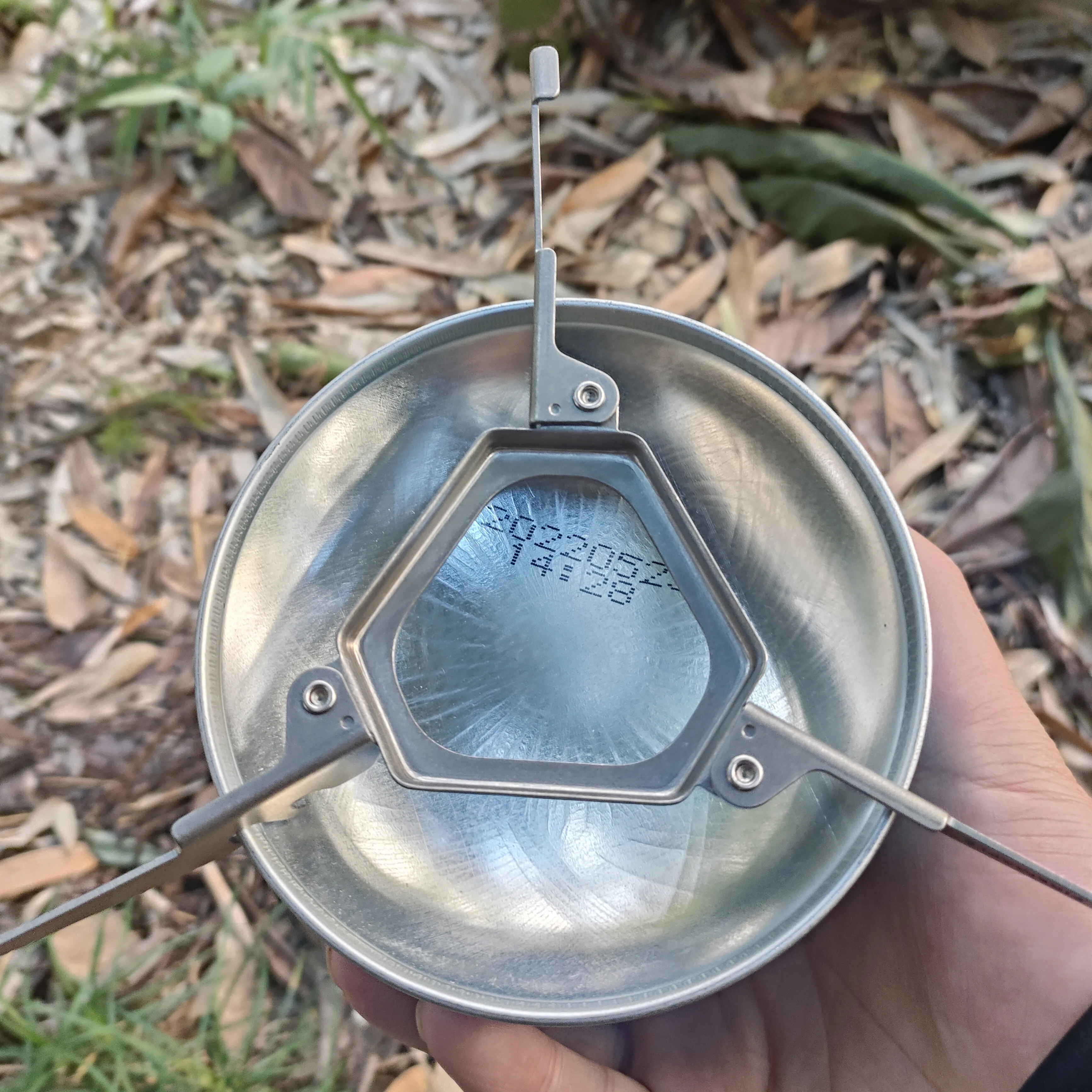 Fire Maple ASH Titanium Gas Canister Stand Folding Fuel Stabilizer Camping Gas Cylinder Tripod Holder Support Bracket 23g