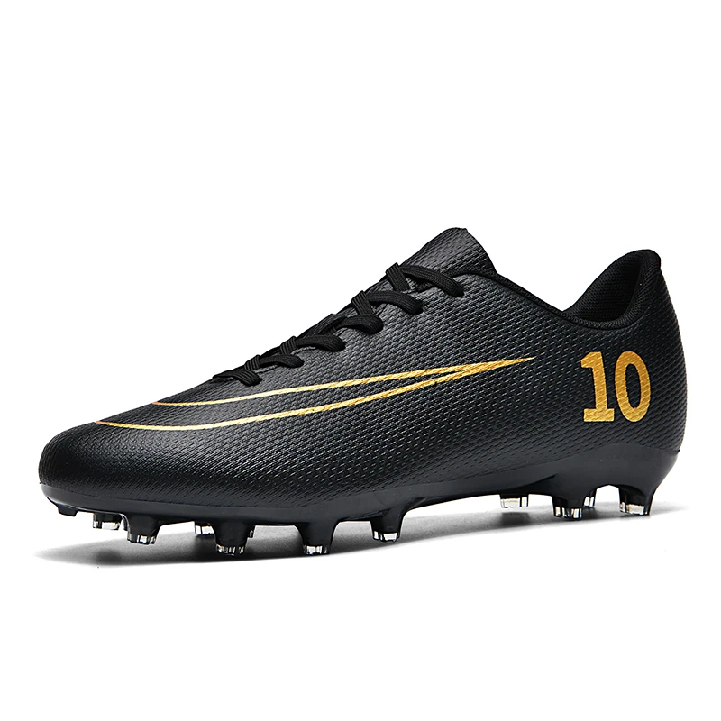 Men's Soccer Shoes Anti-slip TF/FG Football Boots Breathable Outdoor Grass Soccer Boot Low-Top Non-Slip Sports Soccer Sneakers