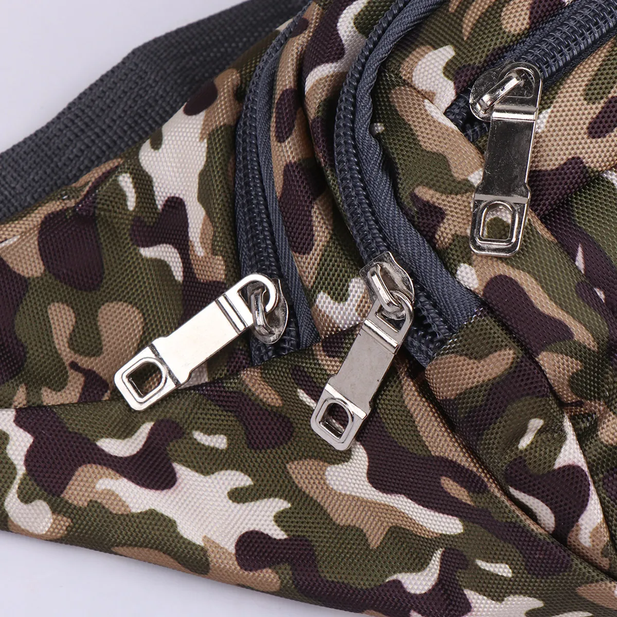 

Camouflage Fanny Pack Ergonomic Design Strong Stitching Waist Bag for Hands Free Carrying Perfect for Running Gym Outdoor Use