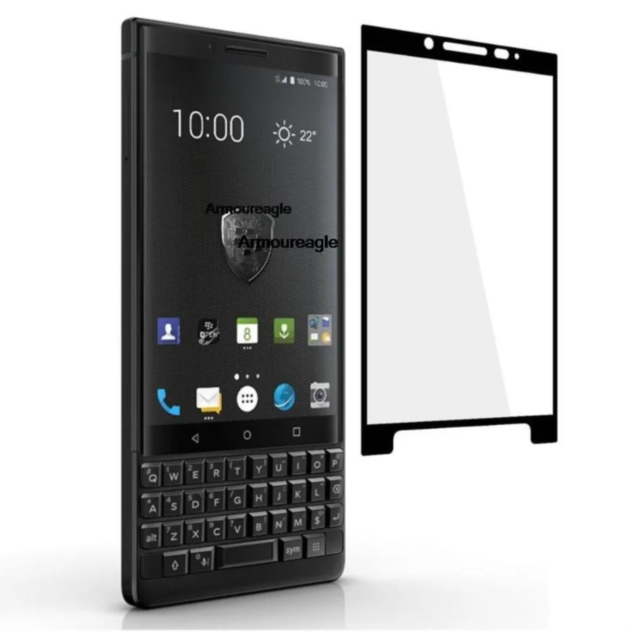 

3d full coverage tempered glass guard on for blackberry keyone dtek70 dk70 priv screen protector for keytwo key2 protective film