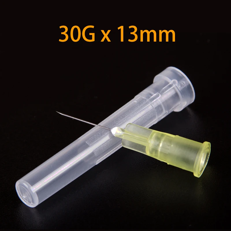 Painless small needle 4/13/25mm painless beauty ultrafine 30G * 4mm ,30G * 13mm ,30G * 25mm syringes Needles Tools