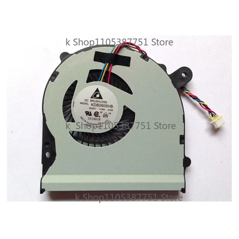 KDB0605HB- CK06  NEW CPU Fan For ASUS S300 S300C S300CA S500 S500C S500CA V500C X502 Cooling Fan