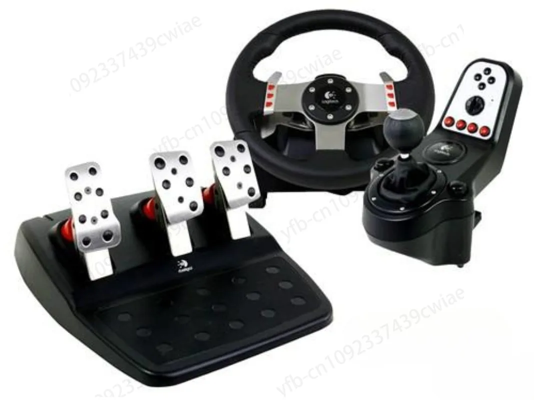 G27 G25 Racing Game Aiming Wheel Dual-Engine Force Feedback Mainland Licensed Goods