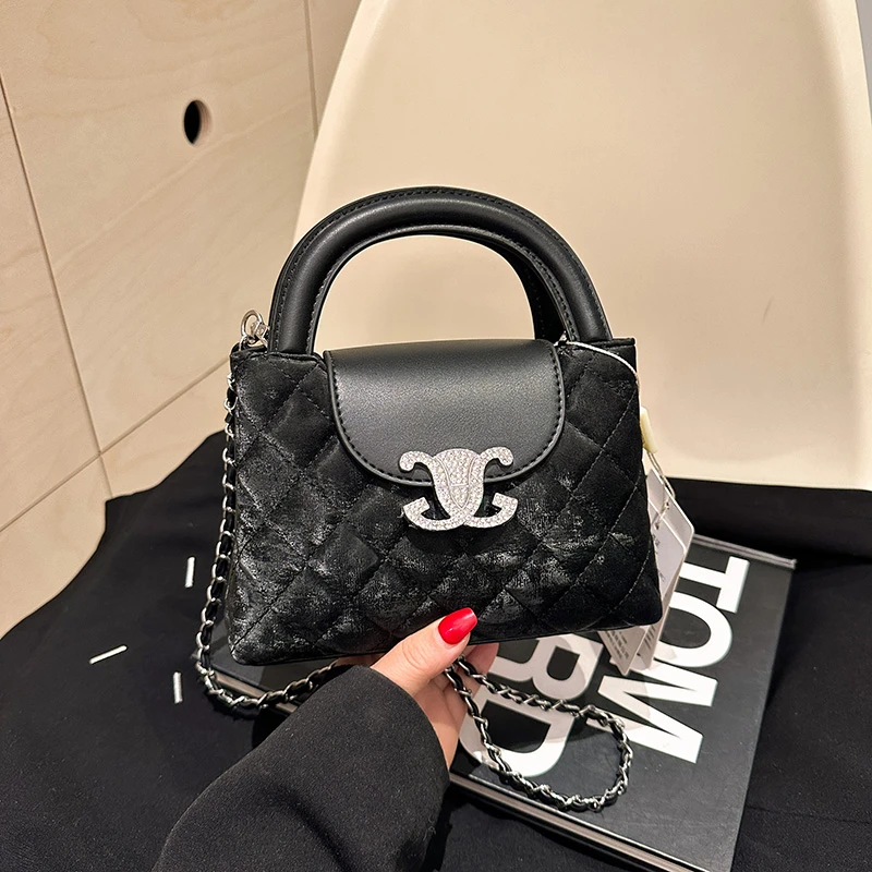 

Elegant Vintage Paris Fashion Crossbody Bag Minimalist Designer Messenger Purse Women Stylish Leather Commuter Tote