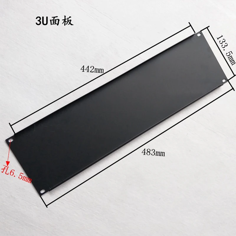 19" Cabinet Panel Network Blind Server Stall 1U/2U/3U/4U Flightcase Zubehör – Detail 3
